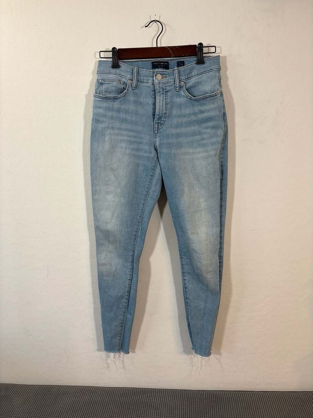Lucky Brand Ava Mid Rise Super Skinny Jeans Size 10/30 Regular